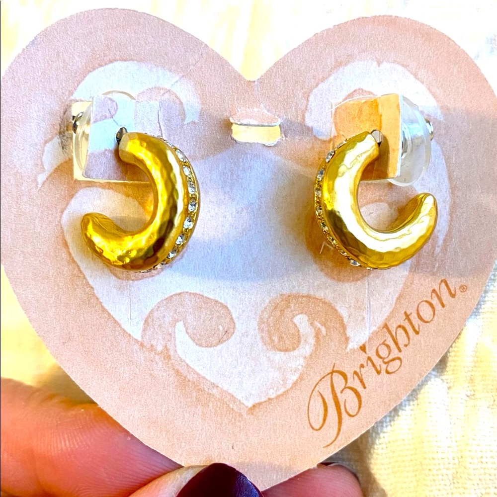 BRIGHTON Small Hoop Earrings - NWT